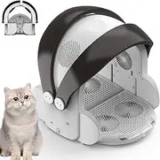 Pet Hair Dryer for Cats & Dogs - Automatic Pet Dryer Box with 4 Wind Speeds & Temperature Control, 360° Circulation Natural Wind, Pet Grooming Dryer for Family Small Cats Dogs
