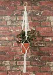 Macrame Plant Hanger Kit 4 Picots