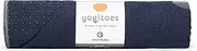 Manduka Yogitoes Yoga Mat Towel - Lightweight, Quick Drying Microfiber, Non Slip Skidless Technology, Use in Hot Yoga, Vinyasa and Power, 71" x 24", Midnight