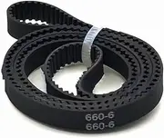 Drive Belts 2GT Closed Loop Rubber Timing Belt Length 320 330 336 350 360 376mm Width 6/10/15mm 3D G2M Synchronous Belt GT2 Drive Toothed Belt(350mm-2GT-(175Teeth),6mm)