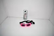 Pialouge Dog Sunglasses Small PINK Breed Goggles with Adjustable Straps, NWT Bra