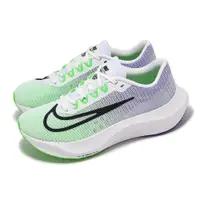 在飛比找PChome24h購物優惠-Nike 耐吉 慢跑鞋 Zoom Fly 5 男鞋 藍 綠 