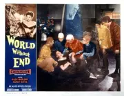 World Without End Lobby Card Everett Glass 1956 Old Film Movie Photo