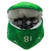 Ultra Pro: UP15758 D20 Plush Dice Bag Green