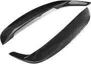 Car Front Door Fender Scoops Vent Cover, for Dodge, Charger SRT Hellcat RT SXT 2011-2021 Door Fender Side Spoiler Sticker Front Spoilers Auto Front Spoiler(Black Carbon Fiber Look)