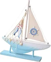Generic Sailboat Model Accents Artwork Decorative Home Decor for Party Desktop Desks