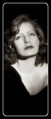 Greta Garbo - Elusive Hollywood Beauty - Laminated Bookmark - 2.5 x 6 inch