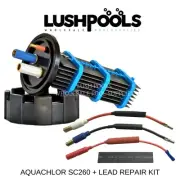 AQUACHLOR / CHLOROMATIC SC260 RP Self Cleaning Chlorinator Cell + 1/2 Lead Kit
