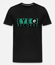 Eye-Q Records Trance Electronic Music Mens Cotton T-Shirt
