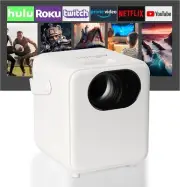 Ultimate 9500Lumens HD 1080p Supported Projector for Home Entertainment ALLIUMS