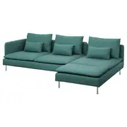 SÖDERHAMN 4-seat sofa with chaise longue