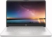 HP 14" FHD Laptop, AMD Ryzen 3-3250U (up to 3.5 GHz), 8GB RAM 256GB SSD + 1TB HDD, Ethernet, USB-A&C, Webcam, WiFi, Bluetooth, HDMI, Fast Charge Silver, Windows 11, ABYS Mouse Pad