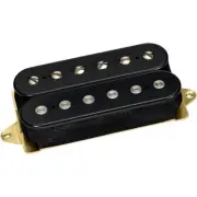 DiMarzio DP190FBK Air Classic Neck Humbucker - F-Spaced (Black with Nickel Poles