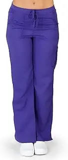 [ULTRASOFT SCRUBS] Ultrasoft Premium Medical Scrub Pants for Women - Cargo Pocket - Junior FIT