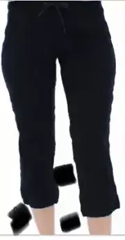 The North Face Aphrodite 2.0 Womens Capri Trousers Sz XS Black Free Shipping