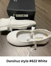 Danshuz Tap shoes White #622