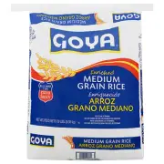 Goya Foods Enriched Medium Grain Rice, 20 Pound - Pack 1