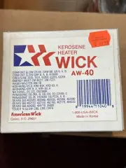 American Wick Kerosene Heater Wick AW-40 New NOS