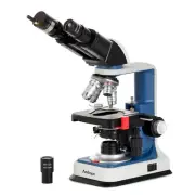 AmScope Binocular Compound LED Microscope 40X-2500X + Wi-Fi 2.0MP Digital Camera