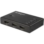 Startech Vs421Hddp Multi-Port Hdmi Video Switch Supports 3X And Displayport