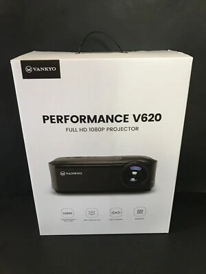VANKYO V620 NATIVE 1080P full HD projector 6000 lumens LED Projector 1920 HDMI