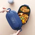 Portable Multi Layer Lunch Box Square Food Container Fruit Salad Lunchbox Kids