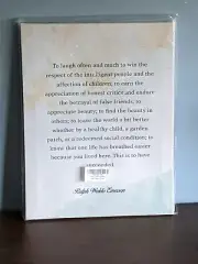 Ralph Waldo Emerson To Laugh Often Canvas 11" x 15" Tabletop Stand or Wall Mount