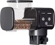 Aquarium Fish Feeder - Automatic Feeder for Aquarium - Waterproof Smart Rechargeable Precise Automatic Dispenser for Turtle Vacation Pond Feeding Vegetable