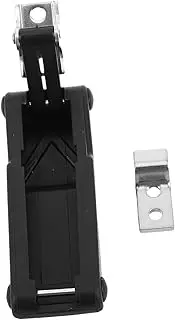 BESTOYARD Electric Cabinet Door Latch Durable Black Locking for Rv Storage Compartments Tool Boxes and Environments Push to Open Design for Secure Fastening