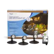 Aquascape Light Kit LED 12 volt 3 x 1- watt Bullet lights - FREE SHIPPING