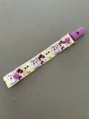 Baby Dummy Clips Pacifier Chain Soother Holder Strap Kitten