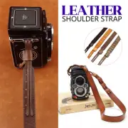 91cm Genuine Leather Camera Shoulder Neck Strap for Rollei Rolleiflex TLRo0