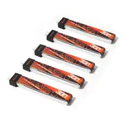 5 PCS BETAFPV 3.8V 300mAh 75C 1S LiHV Battery High Performance Z-Folding Process BT2.0 Connector for