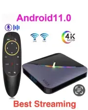 Best Android TV BOX Lifetime Streaming 4k - WI-FI 4GB Ram 32GB Rom