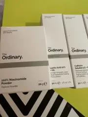 Lot Of The Ordinary Products BNIB Lactic Acid, Buffet, Retinol, Caffeine Sol +