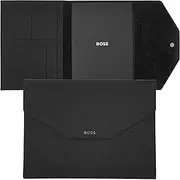 Hugo Boss A4 Writing Case Rive Black