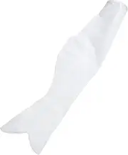 ifundom Unpainted Fish Streamer Carp Windsock Blank Carp Flag Banner White for Outdoor Hanging Decor