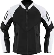 Icon Mesh AF, textile jacket women , color: White/Black , size: M