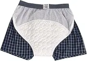 kokiya Incontinence Diaper Pants Diaper Pants, Soft,Flexibility Dry Briefs,Breathable, Urinary Leak Proof Men's Incontinence Nursing Pants for Travel, Large