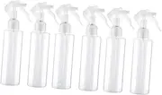 VICASKY 6pcs 150ml Portable Plastic Spray Bottles Multifunction Spray Bottles Clear Dispenser Bottles for Home Travel (transparent)