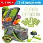 22 IN 1 Food Slicer Dicer Nicer Container Chopper Peeler Vegetable Fruit Cutter
