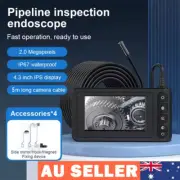 4.3'' LCD Screen HD Digital Snake Camera Industrial Endoscope Borescope Handheld