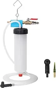 Brake Bleeder Brake Bleeder kit Brake Bleeder Pump Brake Bleeding ki with 20PCS Adapter and 1 Liter Refill Bottle, Suitable for All Models (300CC Pneumatic)