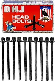DNJ HBK216 Head Bolt Kit For 02-12 Acura Honda Accord Civic 2.0L-2.4L DOHC 16v