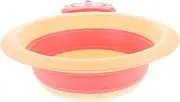 ASAKKURA Portable Collapsible Wash Basin Height Safe Materials for Bathing and Washing Bottles Convenient Travel Design