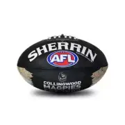 Collingwood Magpies Sherrin Song Football Size 2