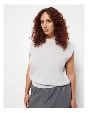[Commonry] Leo Vest Top in Pale Grey