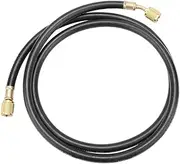 R410 800 4000psi Pressure Air Conditioning Fluoride Tube, Refrigerant Adding Tool 1/4SAE, for R22/R134a/R404, Sturdy Plastic Copper Material, Easy Installation, High Safety Sta