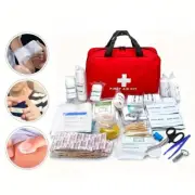 Ultimate 160 Piece First Aid Kit - Emergency Preparedness for Family & Adventure