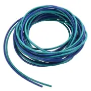 16 Gauge PVC Hookup Wire 3.0m/10ft 16AWG Electrical Wire Blue Green, 2.5mm